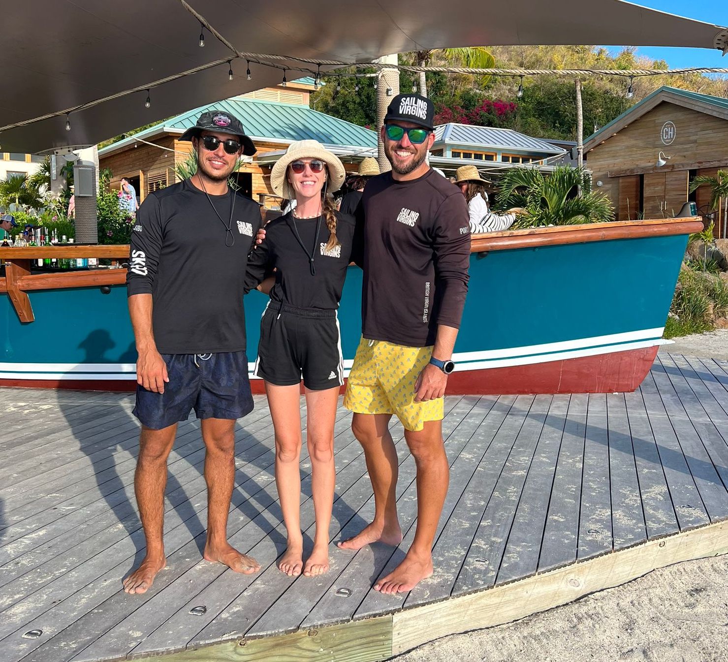 sailing virgins instructors jake orlagh and cam