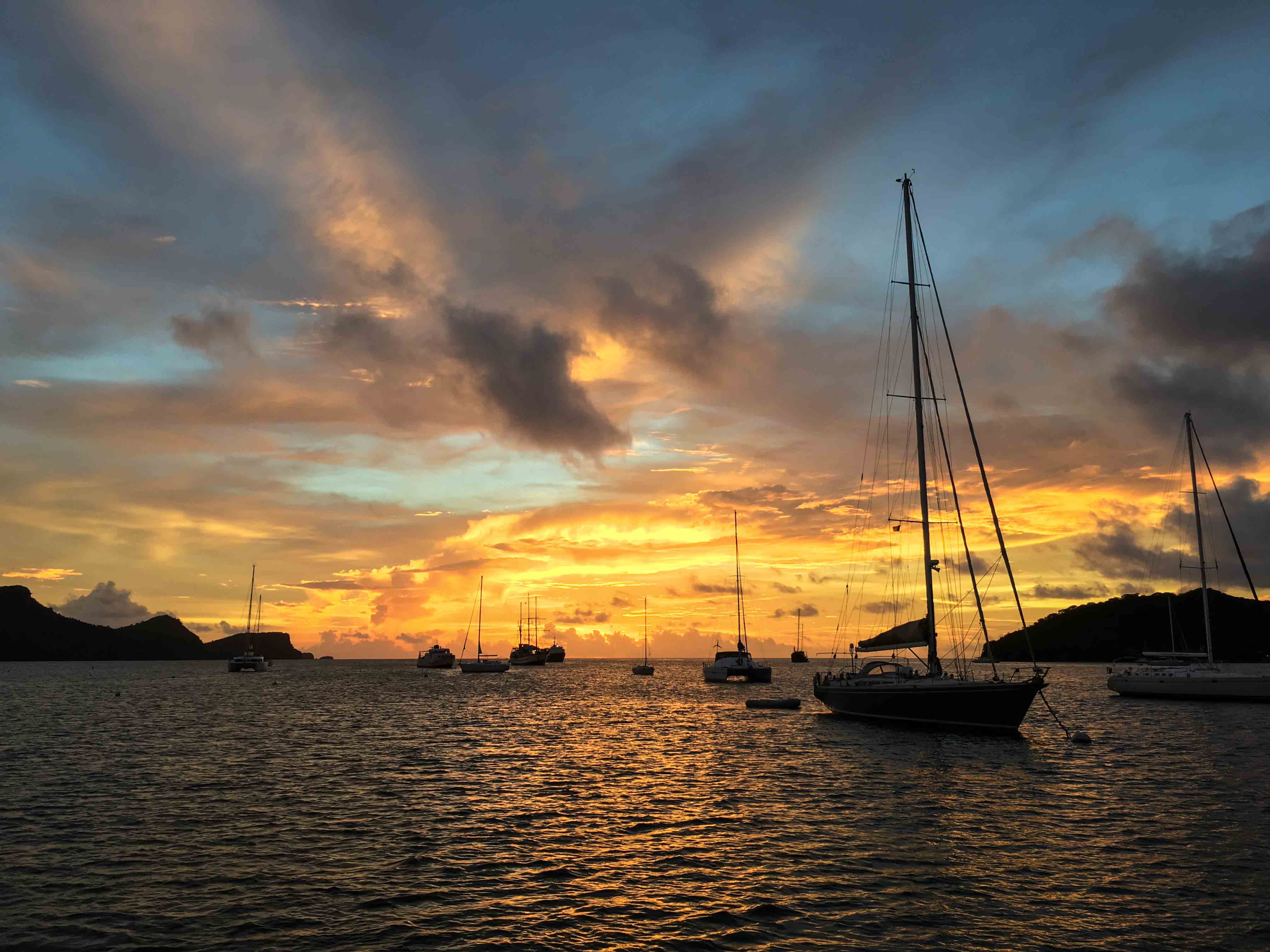 sunset-grenada-sailing-yachts