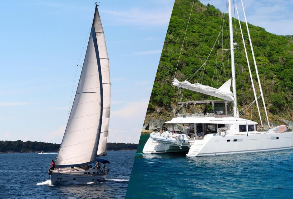 Catamaran vs Monohull