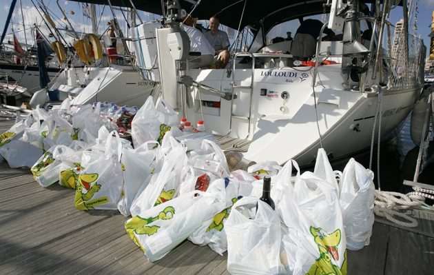 Boat provisioning Yachting world