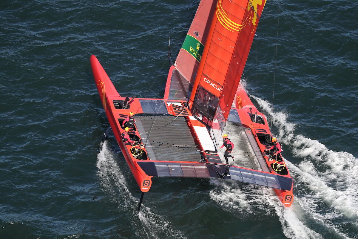 F50 Team Sprints - David Gray - SailGP